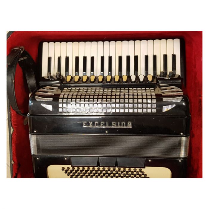 Excelsior fisarmonica 304 bc 96b 4/5 musette 11+3 midi-el.