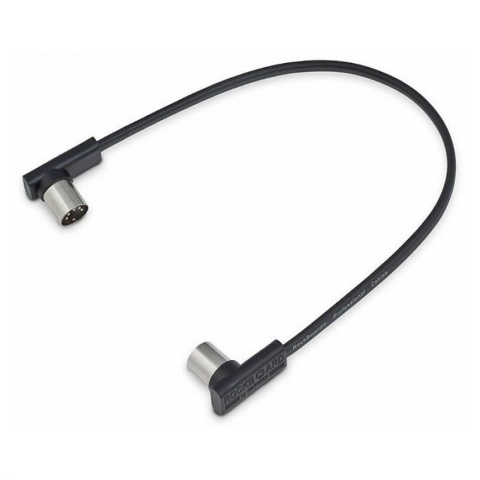 RockBoard flat patch midi cable black 30cm - foto 1