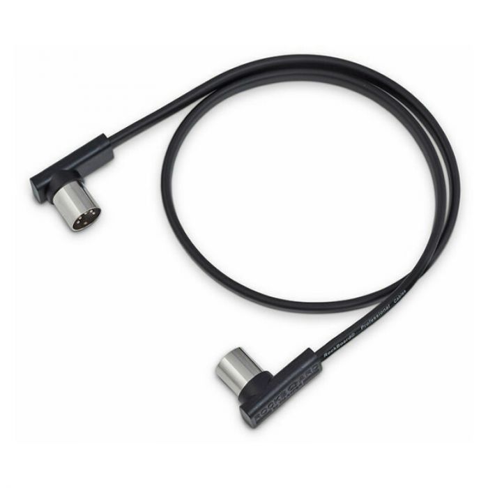 RockBoard flat patch midi cable black 60cm - foto 1