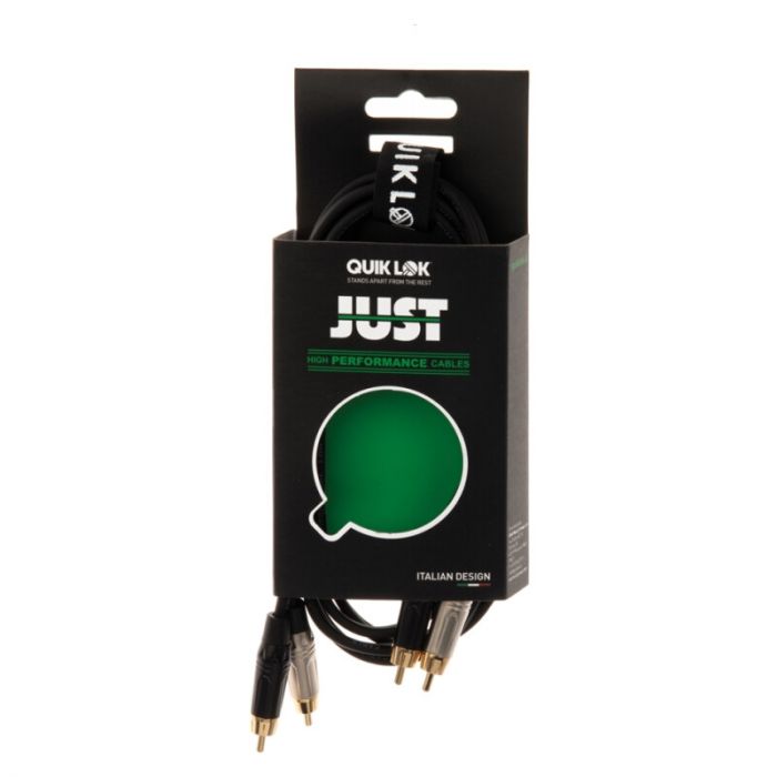 Quik Lok just/4rca-5 - 2 rca maschio/2 rca maschio - foto 6