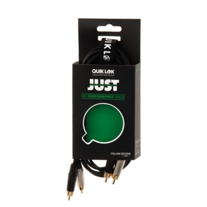Quik Lok just/4rca-5 - 2 rca maschio/2 rca maschio - foto 4