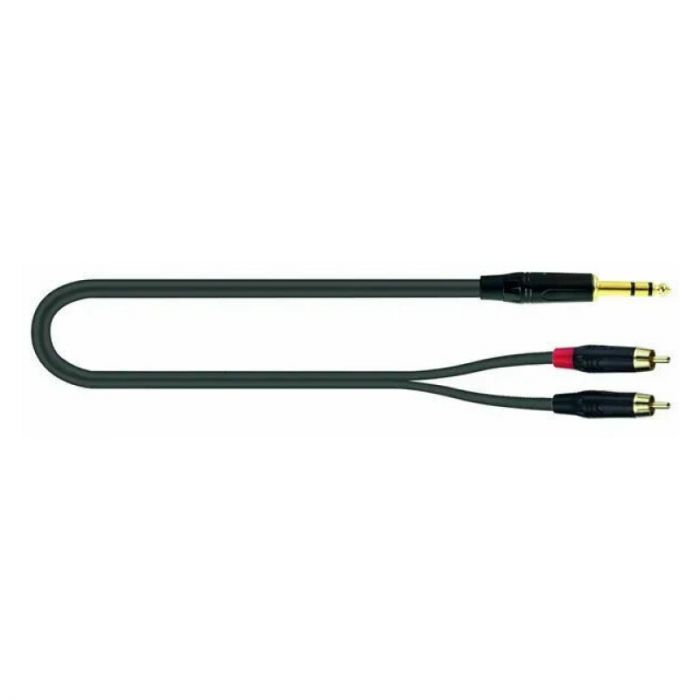 Quik Lok just/js2rca-1 jack stereo/2 rca maschio - foto 3