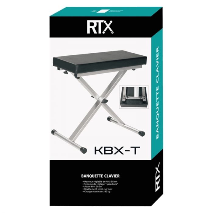 Rtx kbx-t sgabello per tastiera regolazione speedlock titanio - foto 1
