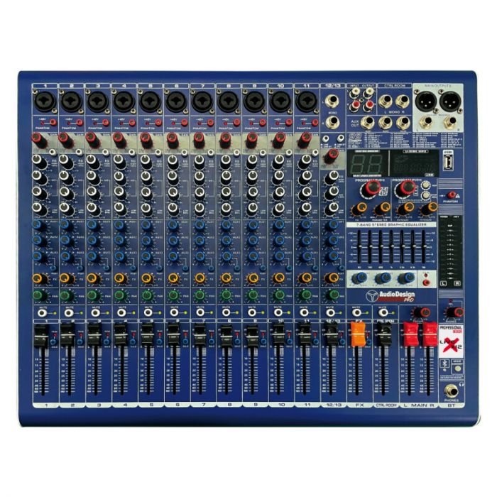 Audio Design Pro live x12 mixer professionale 11 ch. mono + 1 stere - foto 1