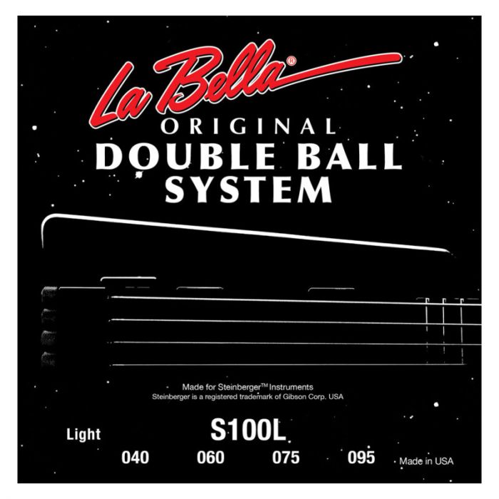 Labella muta di corde per basso 4 corde, 040-095, doppio pallino
