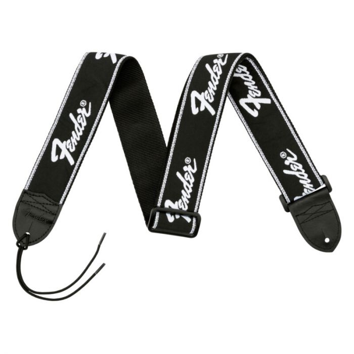 Fender running logo strap black