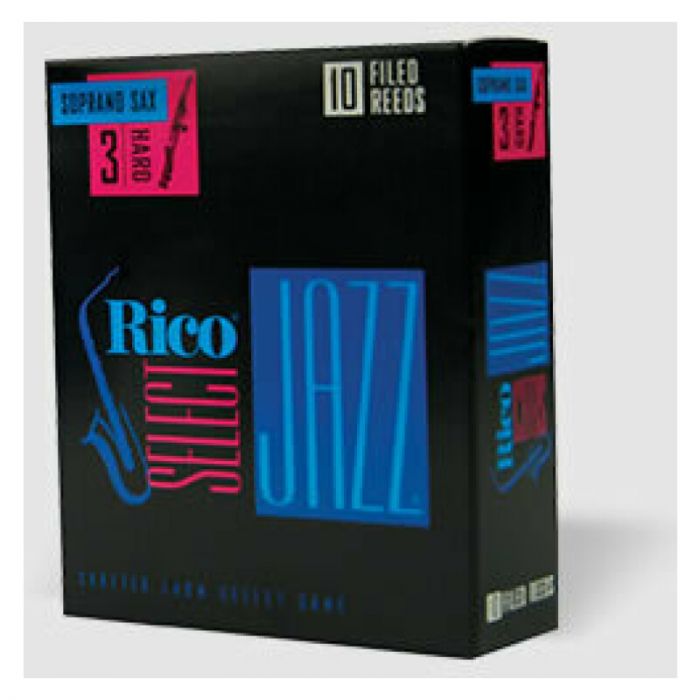D'addario select jazz filed sax soprano 3 hard rsf10ssx3h