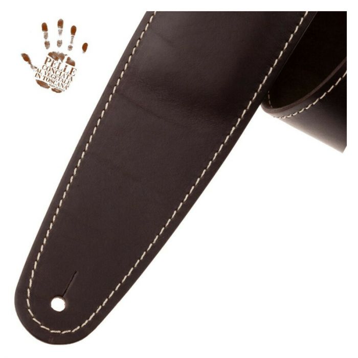 Magrabo single buckle os padded core ebano 7,5 cm fibbia classic argento - foto 9
