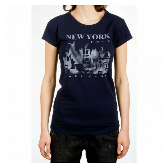 Cotton Music t-shirt new york soul small (s) donna