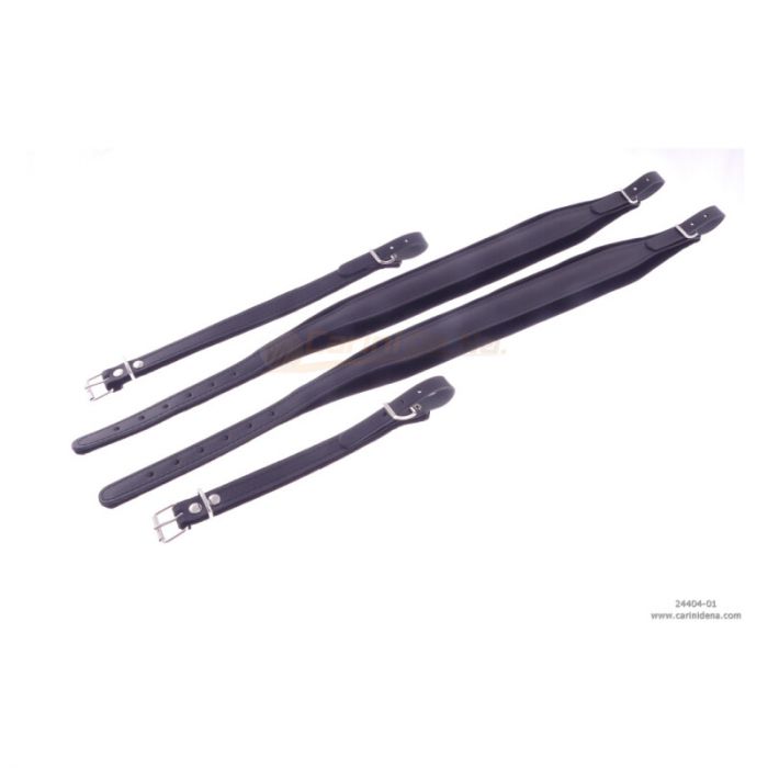 Carini tracolla fisa l 6i cuoio/velluto 302/av cuoio sag.