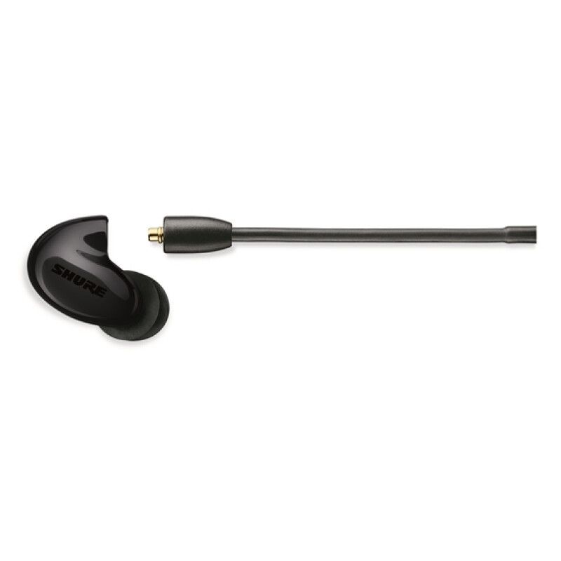 Shure se846babk+uni-efs auricolari a 3 vie colore nero | Cuffie