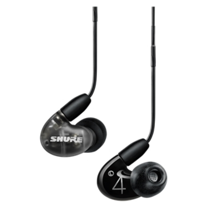 Shure se42hybk+uni-efs aonic 4 auricolari colore grigio/nero | Cuffie