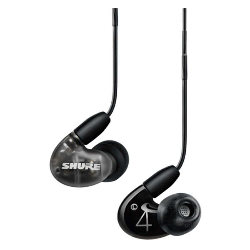 Shure se42hybk+uni-efs aonic 4 auricolari colore grigio/nero | Cuffie
