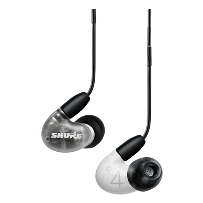 Shure se42hyw+uni-efs aonic 4 auricolari colore grigio/bianco | Cuffie